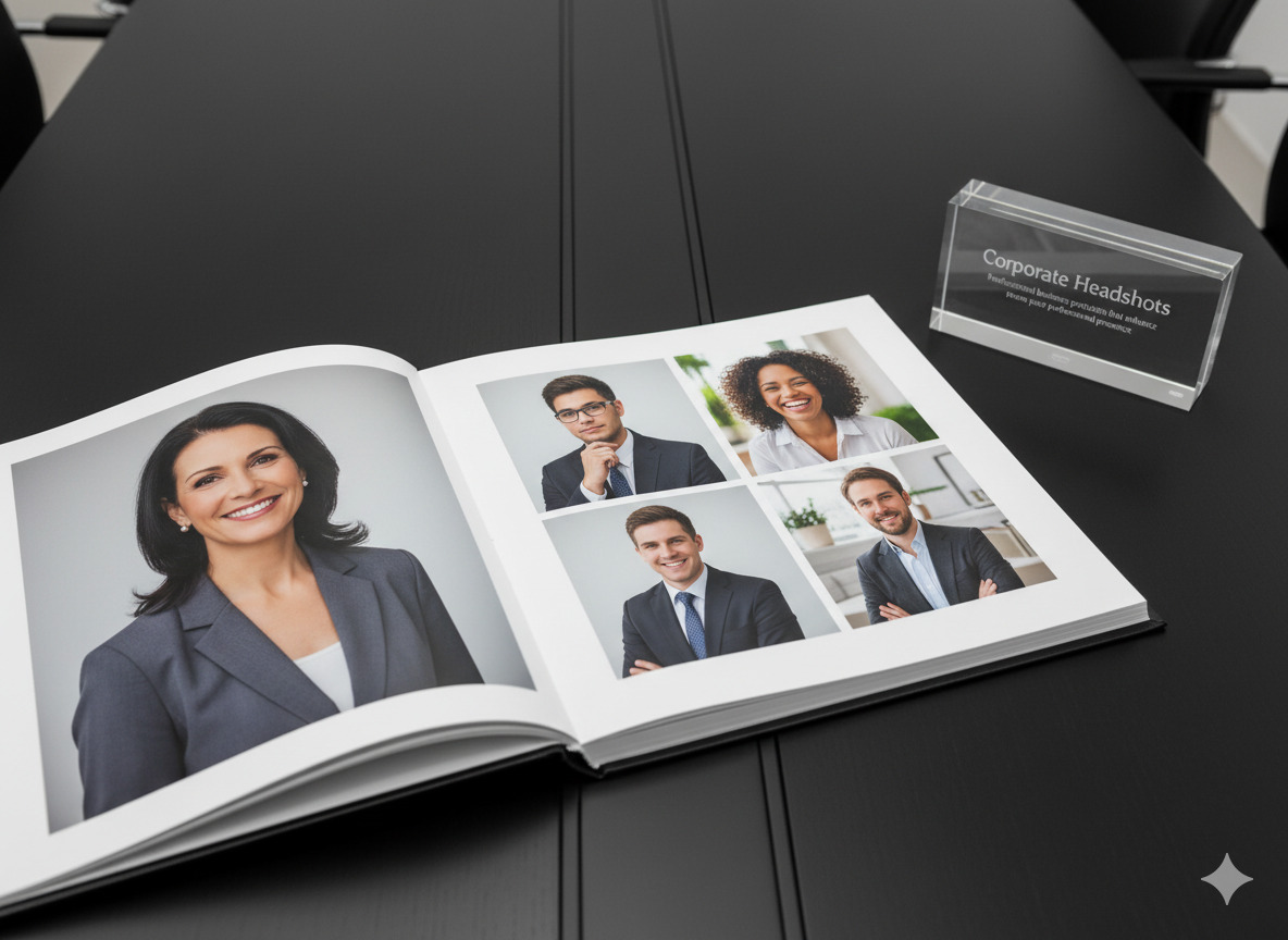 Corporate headshot sample